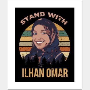 Ilhan Omar Posters and Art